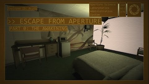 Portal 2 Test Chamber #440 re:Escape From Aperture Pt. 0: The Awakening