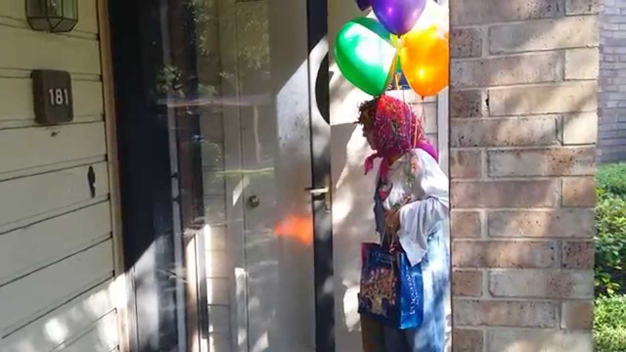 Singing Telegram Bag Lady in Dallas YouTube