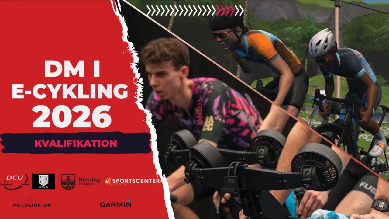 Danish E-Cycling Championship Qualifier 2026 - Race 2 of 3 - Elite Men (Dansk Kommentering)