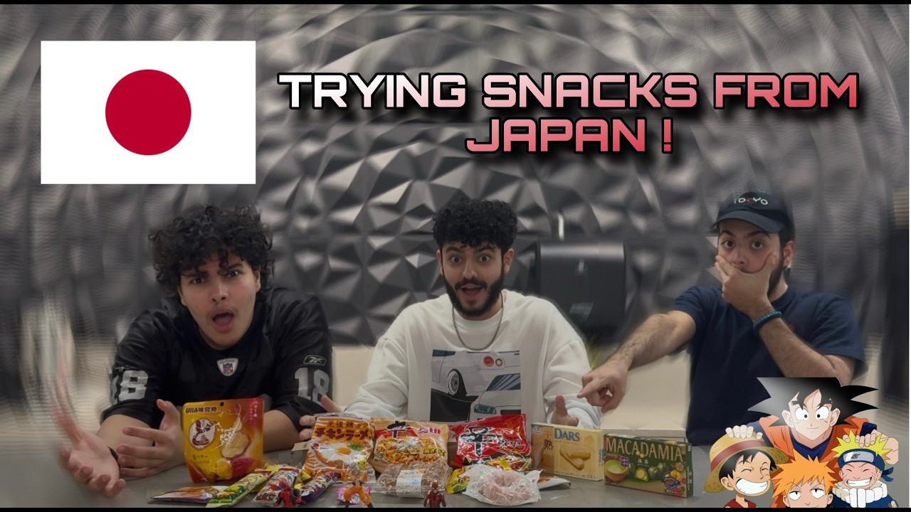 TRYING SNACKS FROM JAPAN !