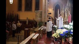 Baptism and Confirmation of 8 candidates on Easter Vigil 2021