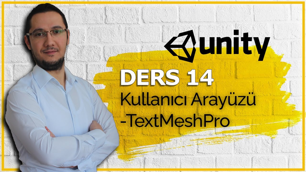 Unity - Hızlandırılmış Eğitim, Ders 14 (Text Mesh Pro)