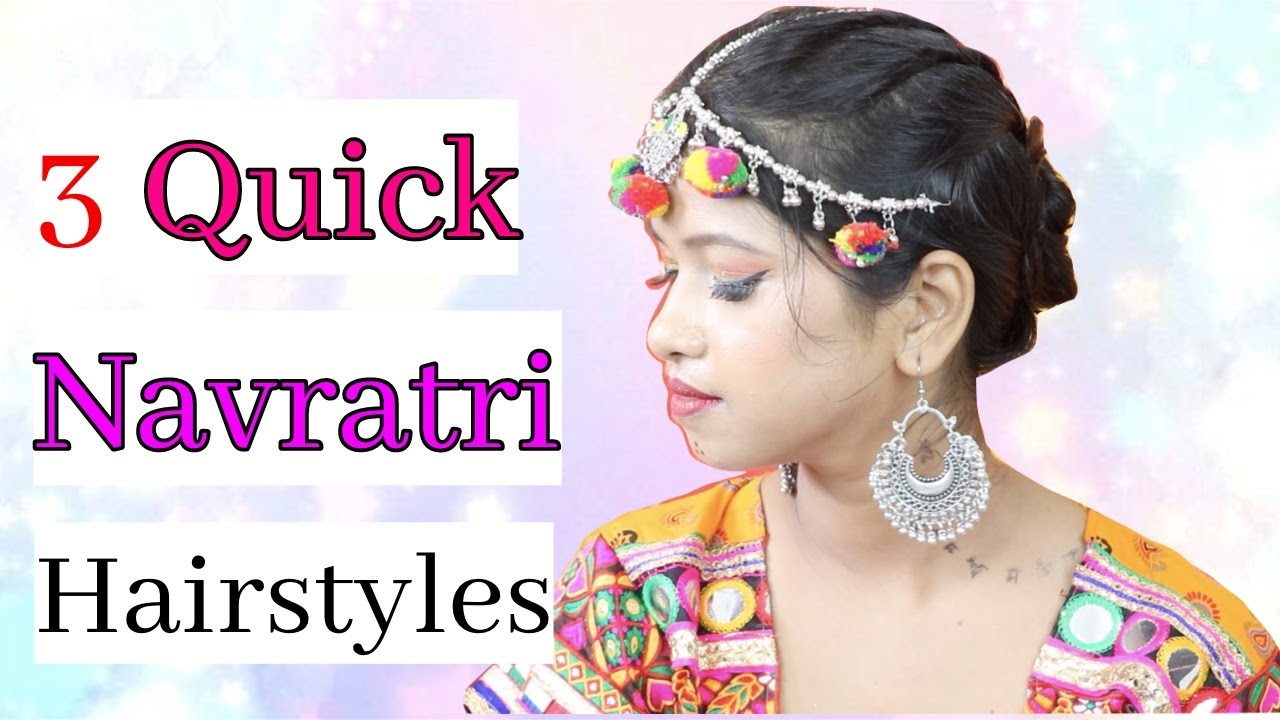 Hairstyles for Navratri 2019: Heatless Ideas to Make Your Hair Stay in  Place As You Play Dandiya All Night | 👗 LatestLY
