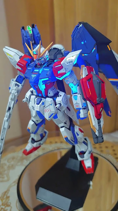 Gundam GN Build Strike Freedom #gundam #gunpla #gunplacustom #gunplabuilder #shorts #gundamseed