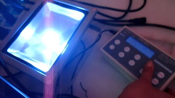 DMX data write code device to assign the address code for DMX RGB LED Floodlights