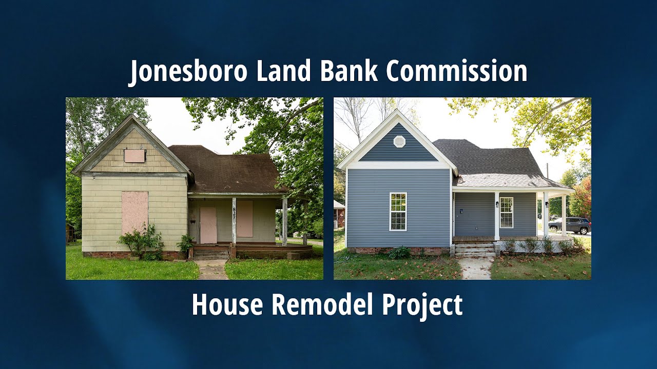 Jonesboro Land Bank Commission House Remodel Project 827 Warner Street