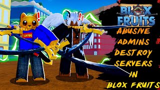 Famous [STAT CODE] Abusive Admins DESTROY every Server in Blox Fruits Net Worth