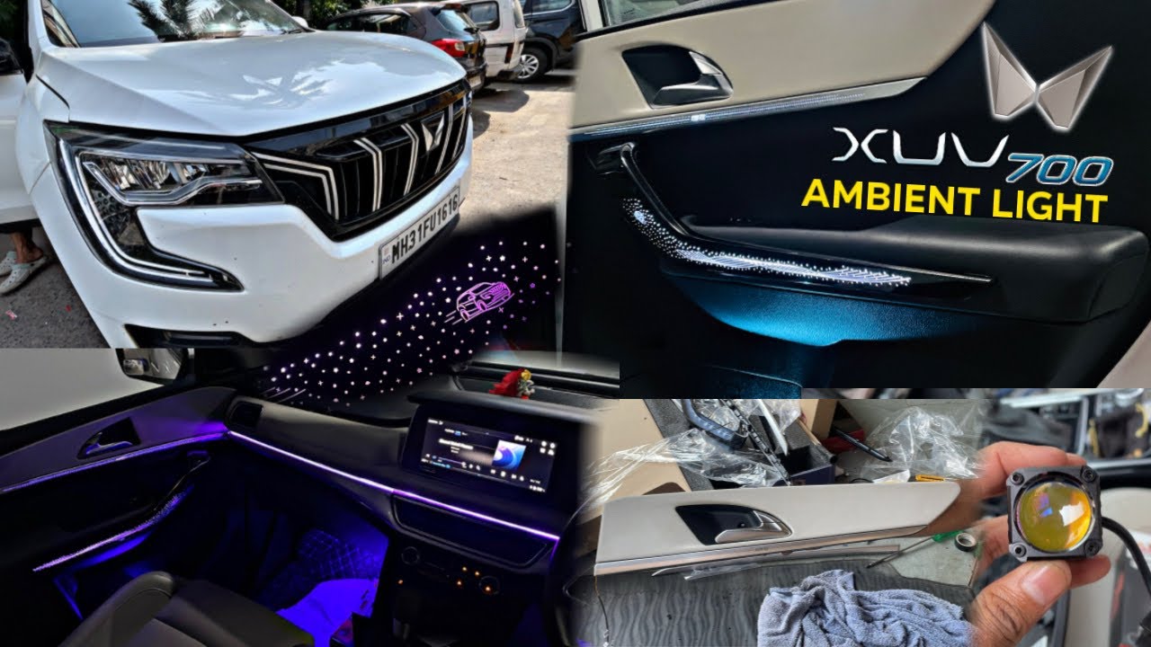 Mahindra Xuv 700 Ambient light | OEM Ambient Light for Xuv 700 | Modified Mahindra Xuv 700