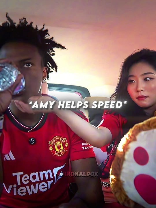 When iShowSpeed Realized Amy Is The One ￼❤️‍🩹🥺