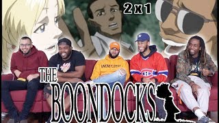 The Boondocks 2 x 2 Reaction! 