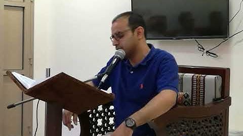 تلاوة عطرة للقارئ محمود المحروق