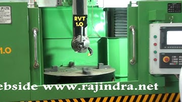 SUKHJINDER SINGH (9814118563)  RAJINDRA CNC VERTICAL TURNING LATHE MACHINE