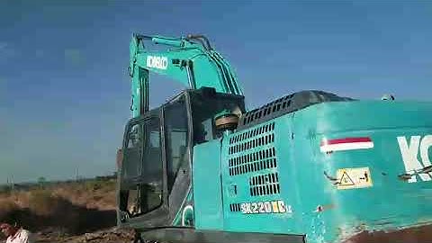 KOBELCO SK220 XDLC -10 EXCAVATOR CHASSIS NUMBER