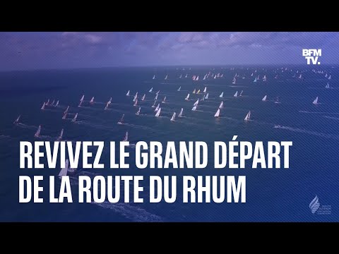 Revivez le grand départ de la Route du Rhum