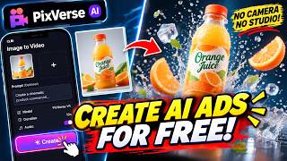 How to Generate AI Commercial Videos for Free using PixVerse AI