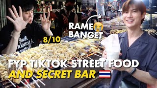 COBAIN STREET FOOD YANG FYP DI TIKTOK & SECRET BAR DI BANGKOK THAILAND