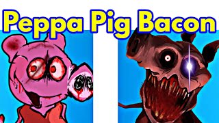 Friday Night Funkin' Bacon madness Night / Peppa Pig (FNF Mod/Demonstration/Horror)