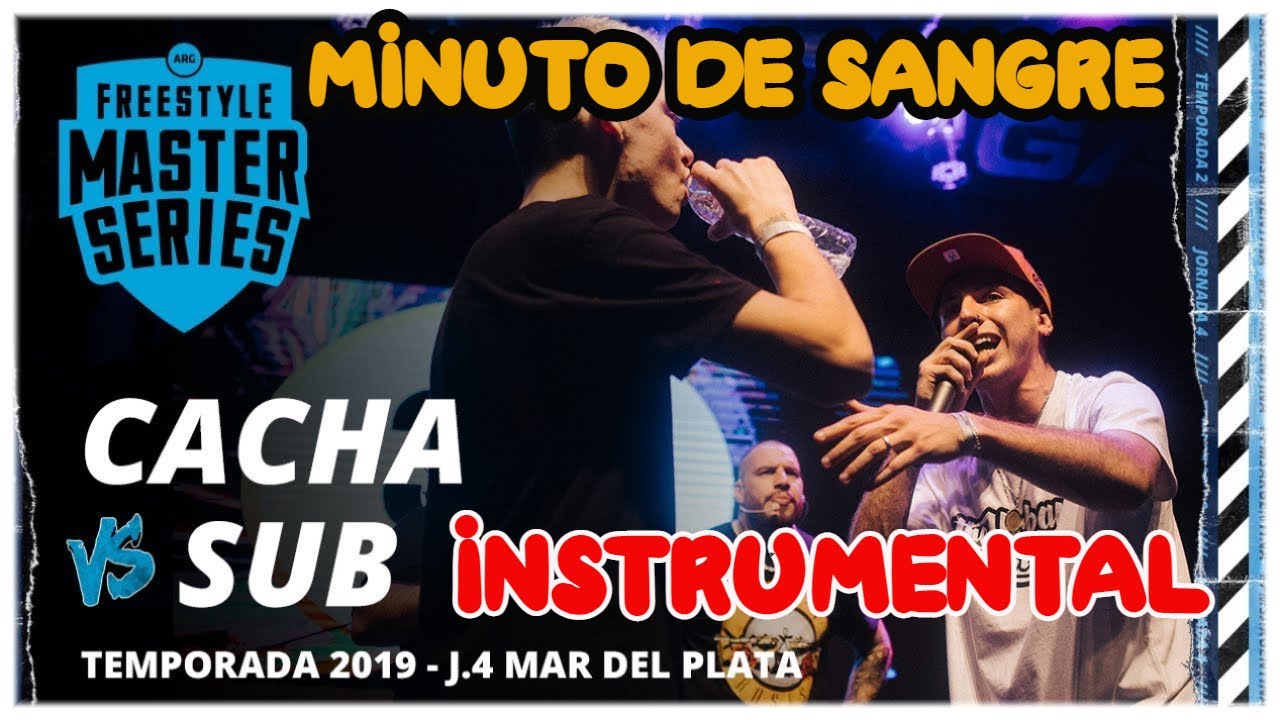 🔥Instrumental Minuto de Sangre Cacha vs Sub🔥 || Beats Bestiales FMS Argentina #7