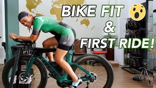 BIKE FIT DAY + FIRST RIDE NG BAGONG BIKE!  by Aira Lopez