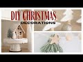 DIY Christmas Decorations ~ Simple Christmas Decor 2021 ~ Neutral Christmas Decorations