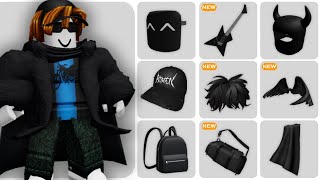 CONSIGUE 15 BLACK ITEMS GRATIS ✅ | ROBLOX 2024