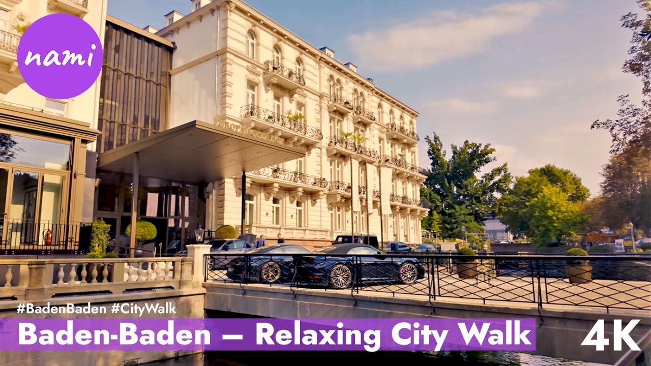 🌞 Присоединяйтесь ко мне на прогулке по Баден-Бадену – От Курхауса к улицам 