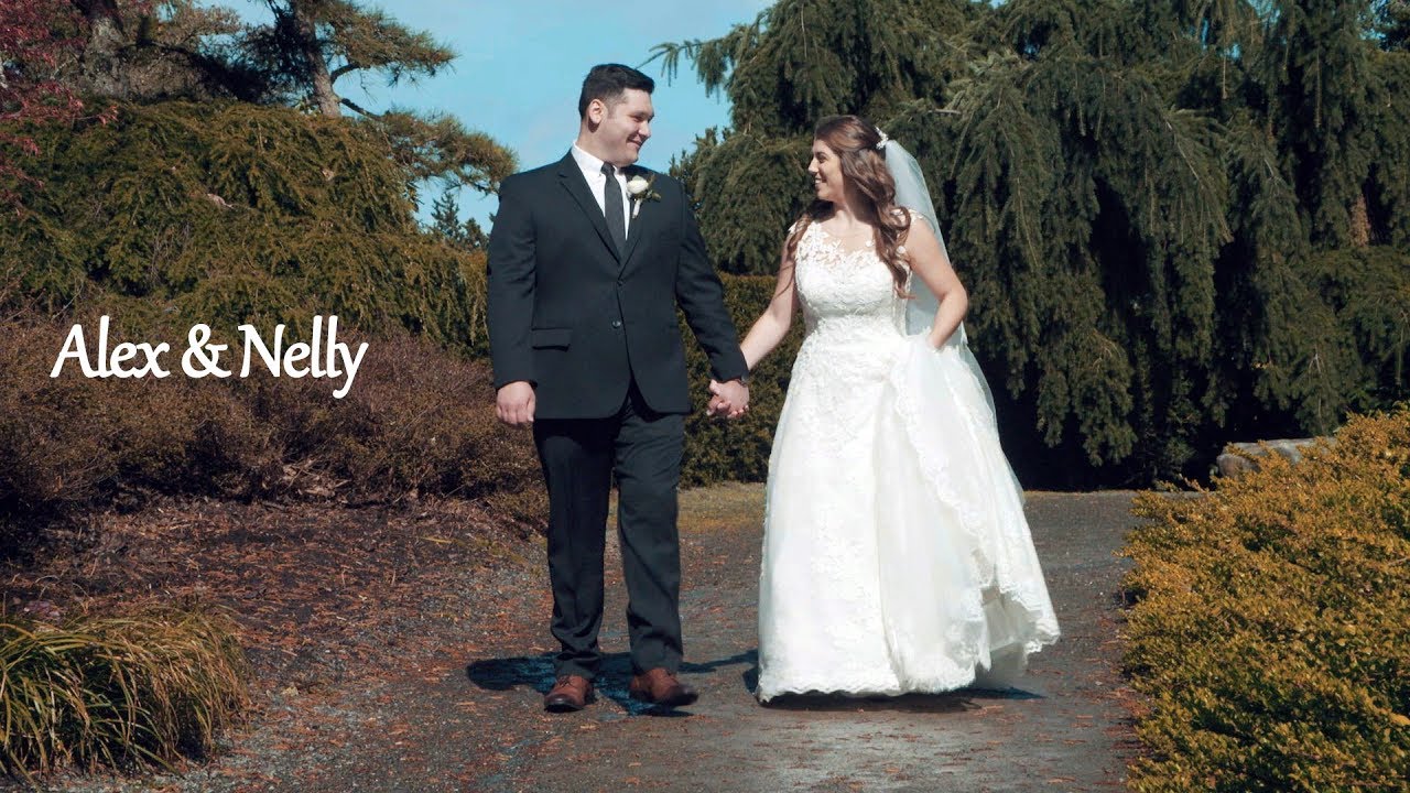 Alex and Nelly.  Best Moments. Church of Grace. Renton Wedding videography