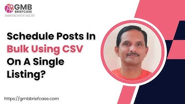 Schedule Post in Bulk Using CSV on single listing
