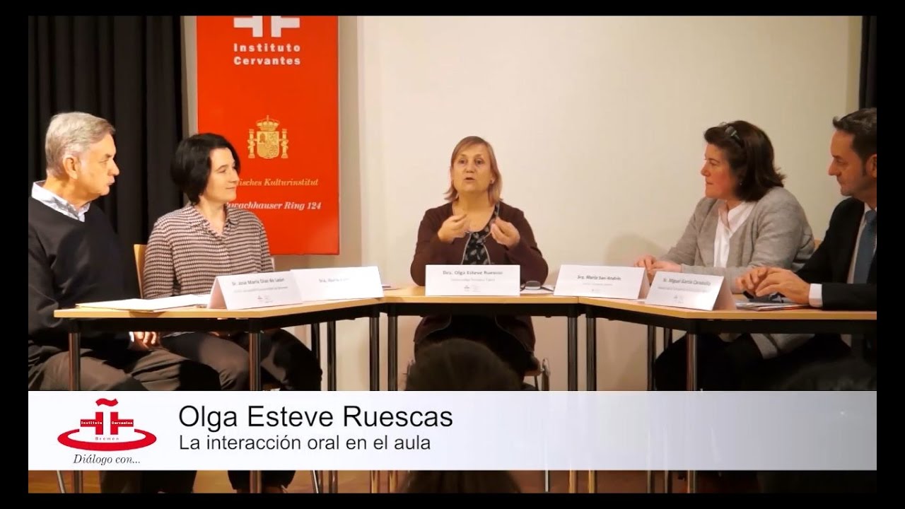 Diálogo con... Olga Esteve Ruescas: La interacción oral en el aula