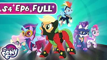 My Little Pony: Friendship is Magic | Power Ponies | S4 EP6 | MLP Full Episode | Superheroes