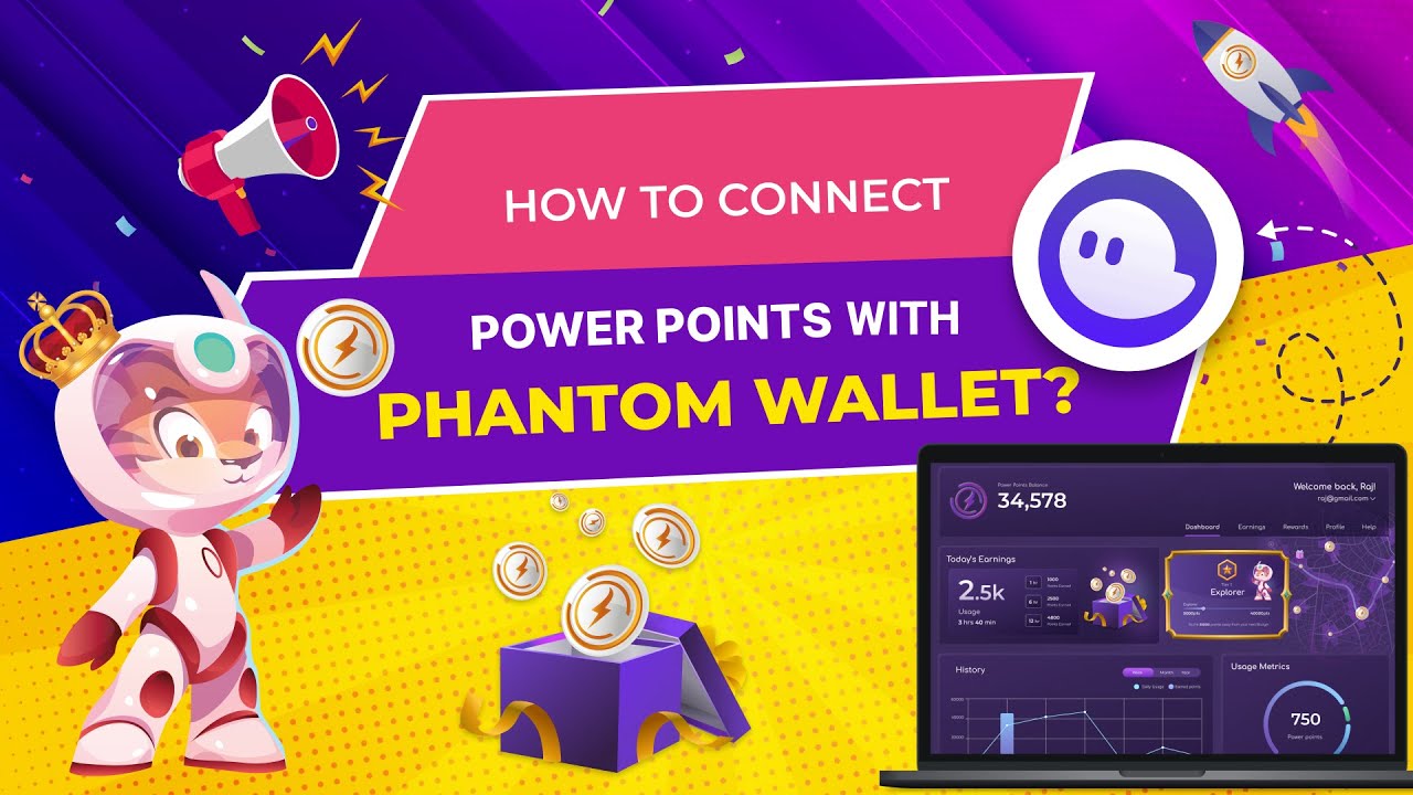 How to Create Phantom Wallet for Power Points Account - YouTube