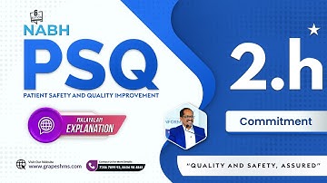 PSQ 2.h* | NABH - 6th Edition | Malayalam Explanation | Grapes IDMR