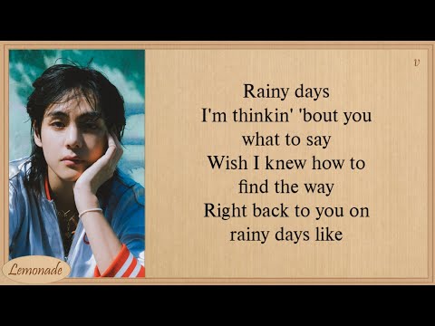 V (뷔) - Rainy Days [TRADUÇÃO] 