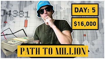 How To Make Money Online - Binary Options - Path to $1,000,000 Day 5 - $16,000