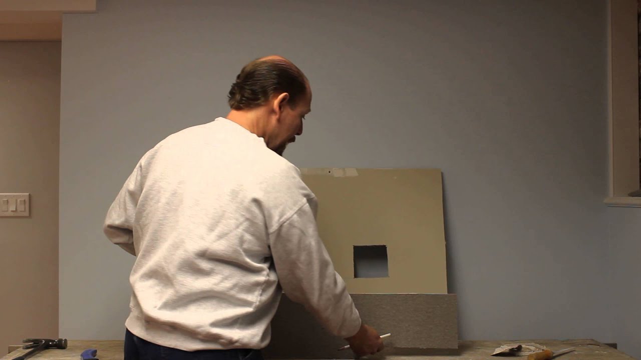 Howto make a blow out patch in drywall YouTube