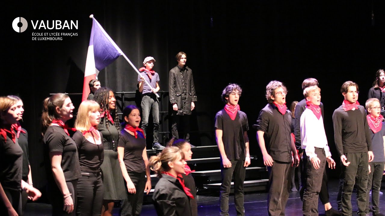 Comédie musicale : Les Misérables - par les élèves choristes et de l'option théâtre