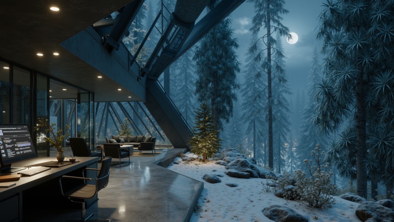 Музыка для глубокой работы ~ Фокус и ясность ума в заснеженном лесу