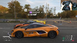 Vừa mua MCLAREN720S ra đường thì Gặp đám thanh niên phá làng phá xóm gạ đua | FORZA HORIZON 4 screenshot 3