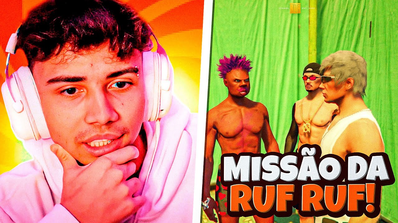JILSU RECEBE MISSAO DA RUF RUF! (GTA RP) - LUCAS ZIEMLICH - YouTube