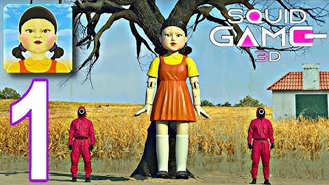 Squid Game 3D Mobile - Gameplay Walkthrough Part 1 All Levels - Tutorial (iOS - Android)