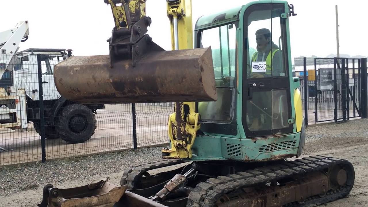 YANMAR VIO55 5.5 TON ZERO TAIL EXCAVATOR YouTube