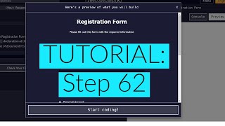 freeCodeCamp | Learn HTML Form: Step 62