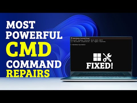 The Most Powerful CMD Command Repairs ( To Boost Windows Performance )