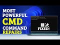 The Most Powerful CMD Command Repairs ( To Boost Windows Performance )