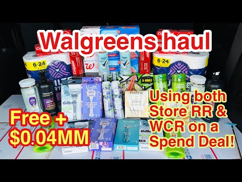 Walgreens Haul All FREE 04MM5/10-5/16 Using Store RR WCR on a Spend Deal 45/10
