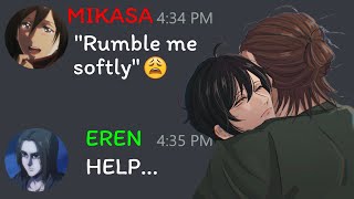 If Eren and Mikasa shares a room 😋🤩 *Part 2*