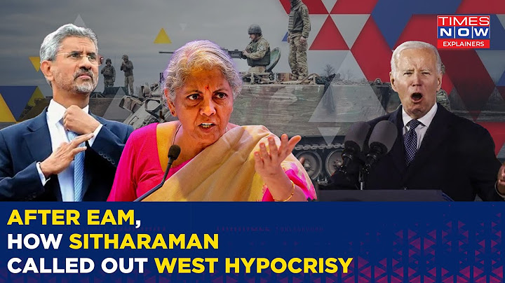 Upset Nirmala Sitharaman Questions US-led West's Formula Of Dealing With Stressed Economy Post Covid