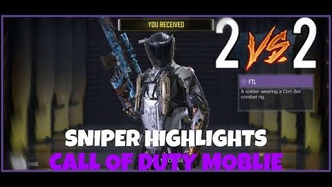 (CODM) INSANE 2V2 SNIPER HIGHLIGHTS AND CLUTCHES!!!!!