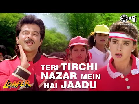 Teri Tirchi Nazar Mein Hai Jaadu | Loafer | Udit Narayan | Anil Kapoor, Juhi Chawla | 90's Hits
