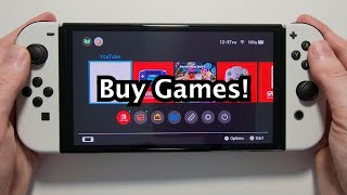 Nintendo Switch How to Buy & Download Games from eShop! screenshot 5